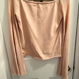 Ann Taylor Long Bell Sleeves Blouse